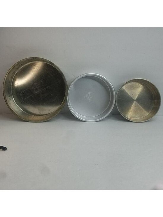 Mirro Other - Vintage Set Of 3 Mirro Aluminum Round Stacking Cake Pans